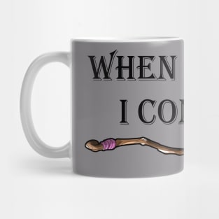 When I'm sad I conjure Mug